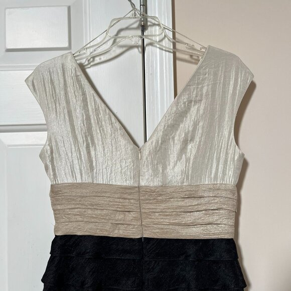 London Times Shutter Pleat Sleeveless Dress, Size 6 - Picture 5 of 12